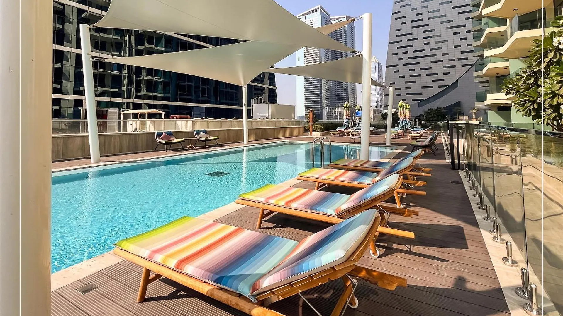 Missoni-Branded Studio In Urban Oasis Dubai Lägenhet